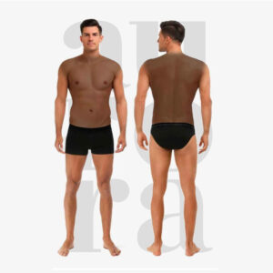 Hombros + Tórax completo + Abdomen + Espalda completa Hombre